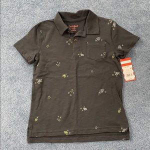 Short sleeve polo. XS 4/5.